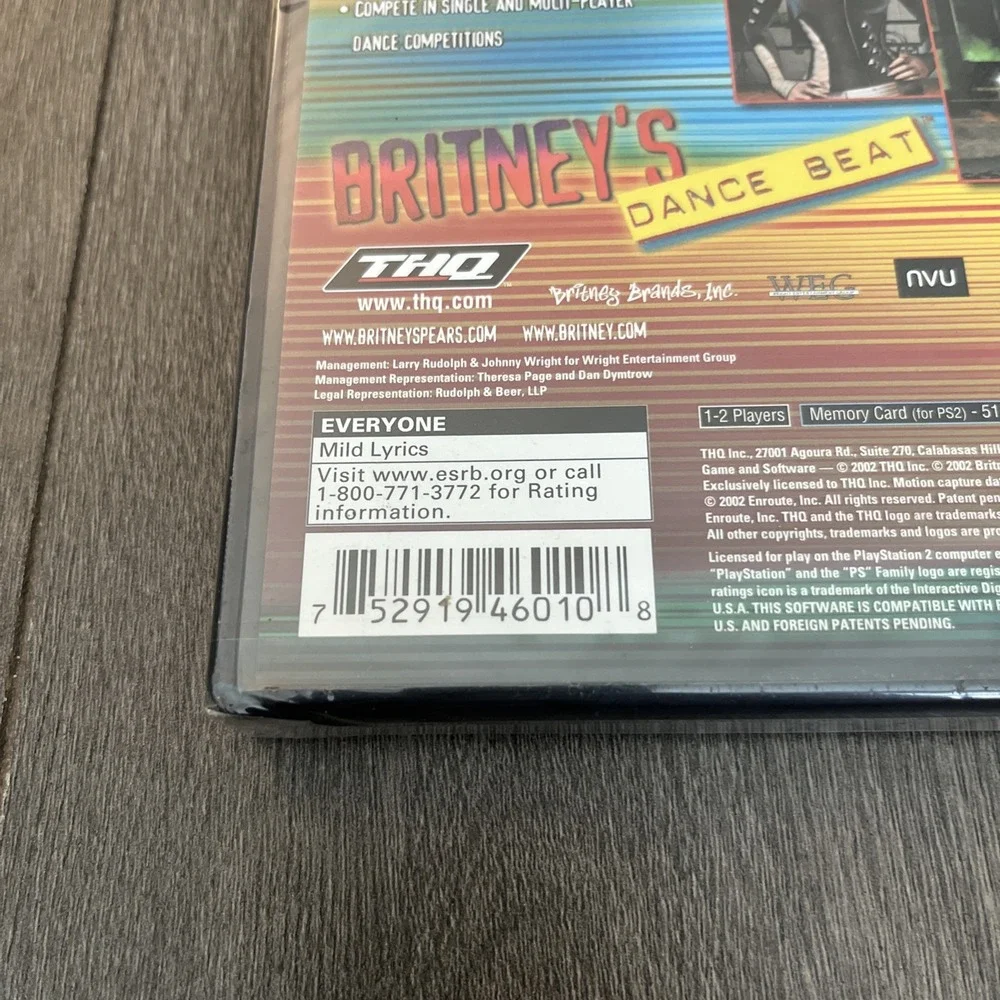 Britney's Dance Beat (Sony PlayStation 2, 2002)